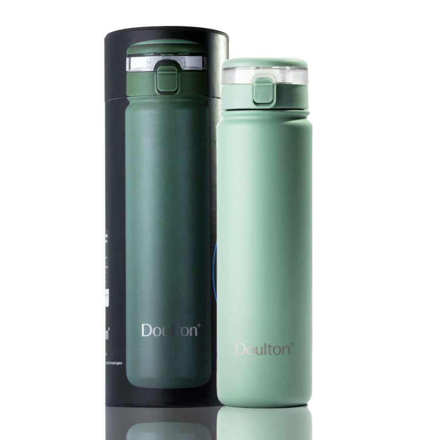 boite et gourde filtrante doulton taste vert