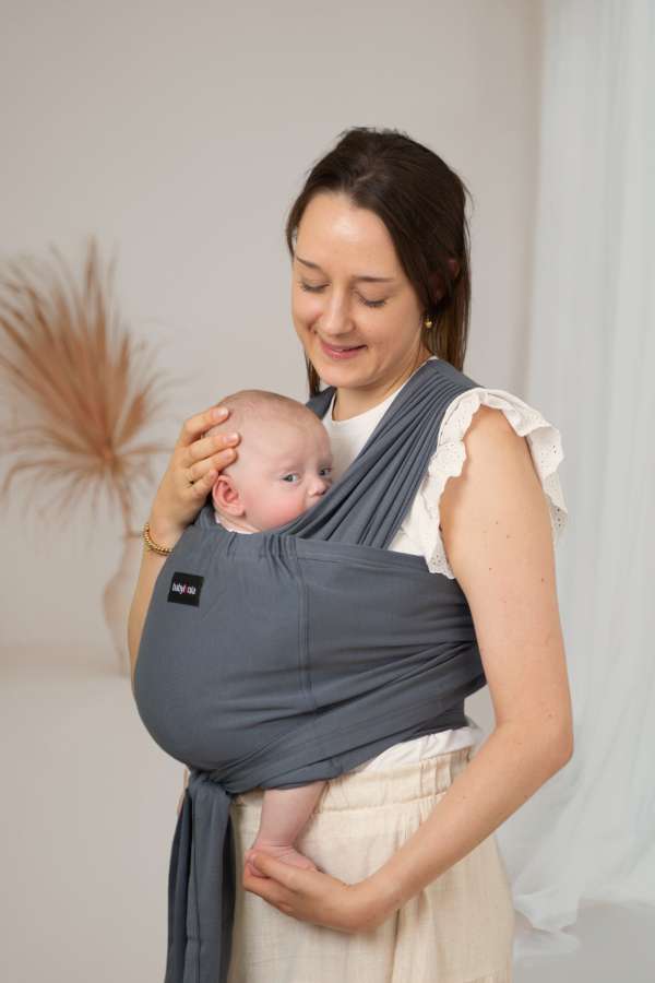 porte bébé ergonomique tricot-easy dark grey 3