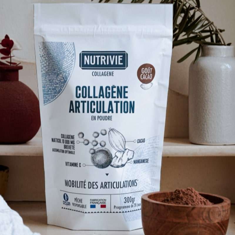Collagène Articulation Nutrivie pour ongles, peau et tendons