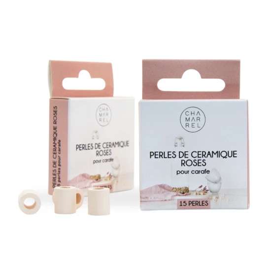 Perles De Céramique EM® Roses x15