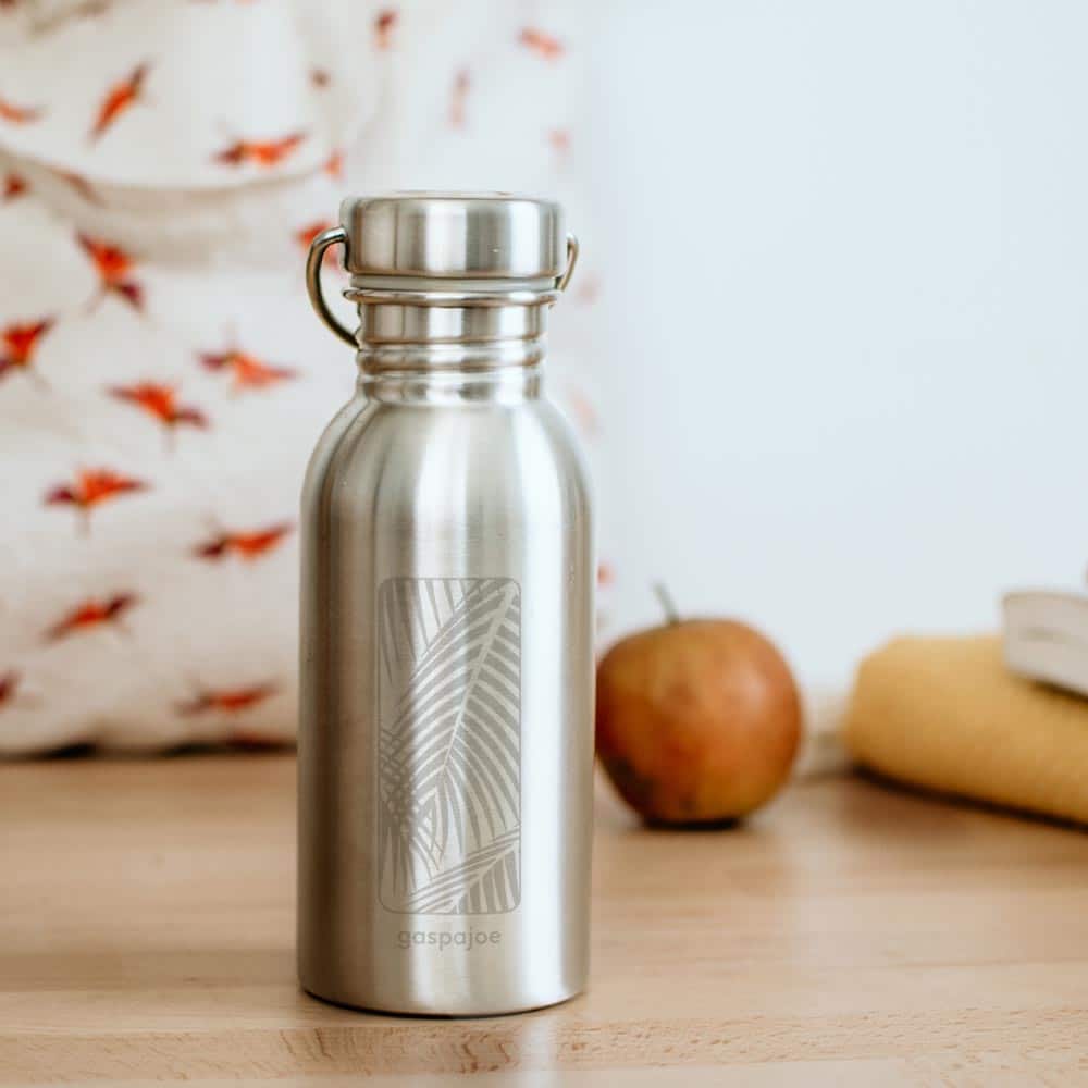 gaspajoe sporty palmier  500 ml - bouteille inox