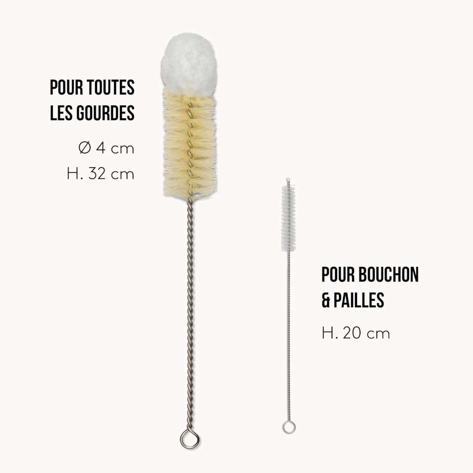 Goupillon Gaspajoe pour Gourde et Biberon – Nettoyez Sans Effort