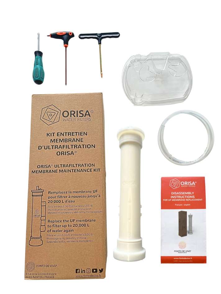 Kit entretien membrane ultrafiltration ORISA