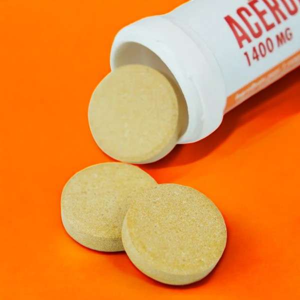 Conseils d’utilisation Acérola Bio Nutrivie – cure de 24 jours, 1 comprimé par jour à croquer