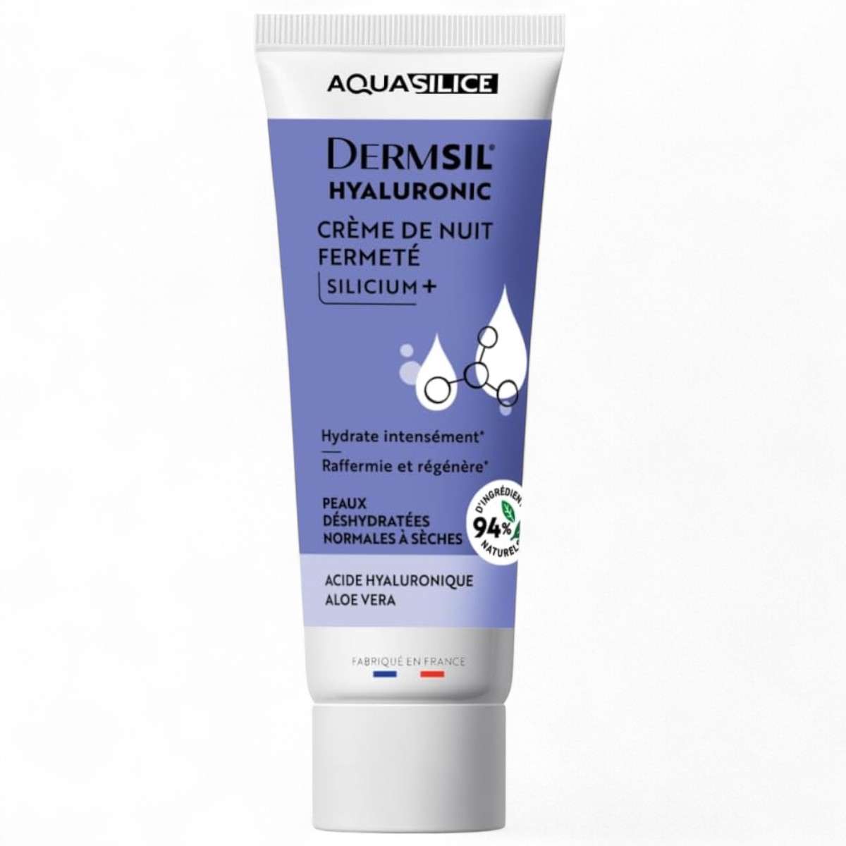 Aquasilice Dermsil Hyaluronic – Crème de nuit acide hyaluronique