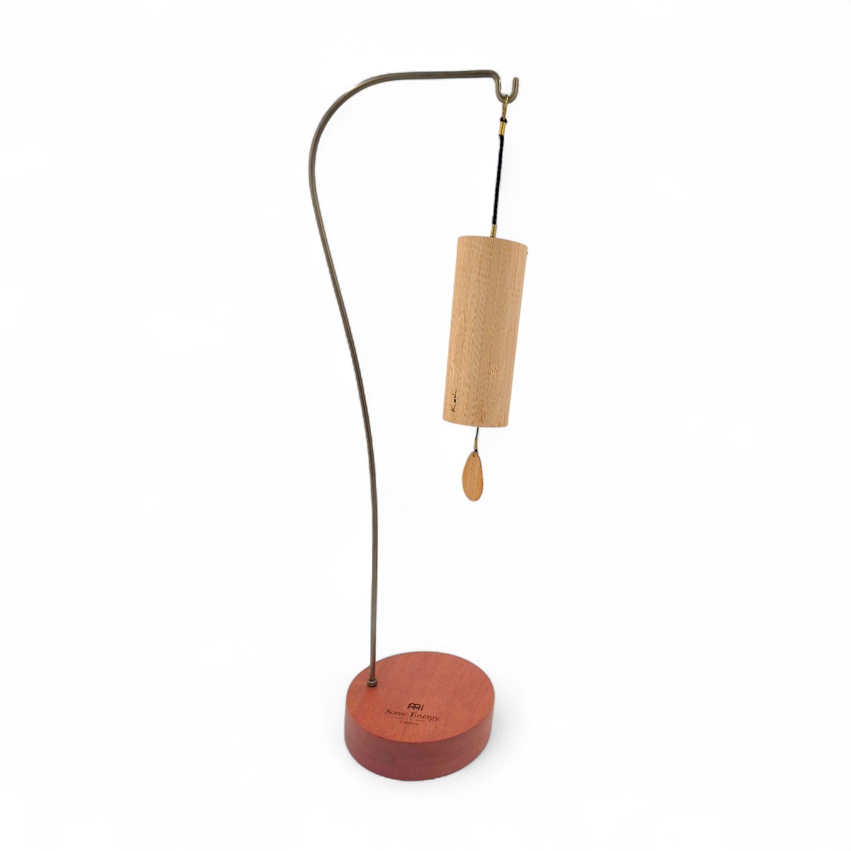 Support design bois acier 1 carillon Koshi