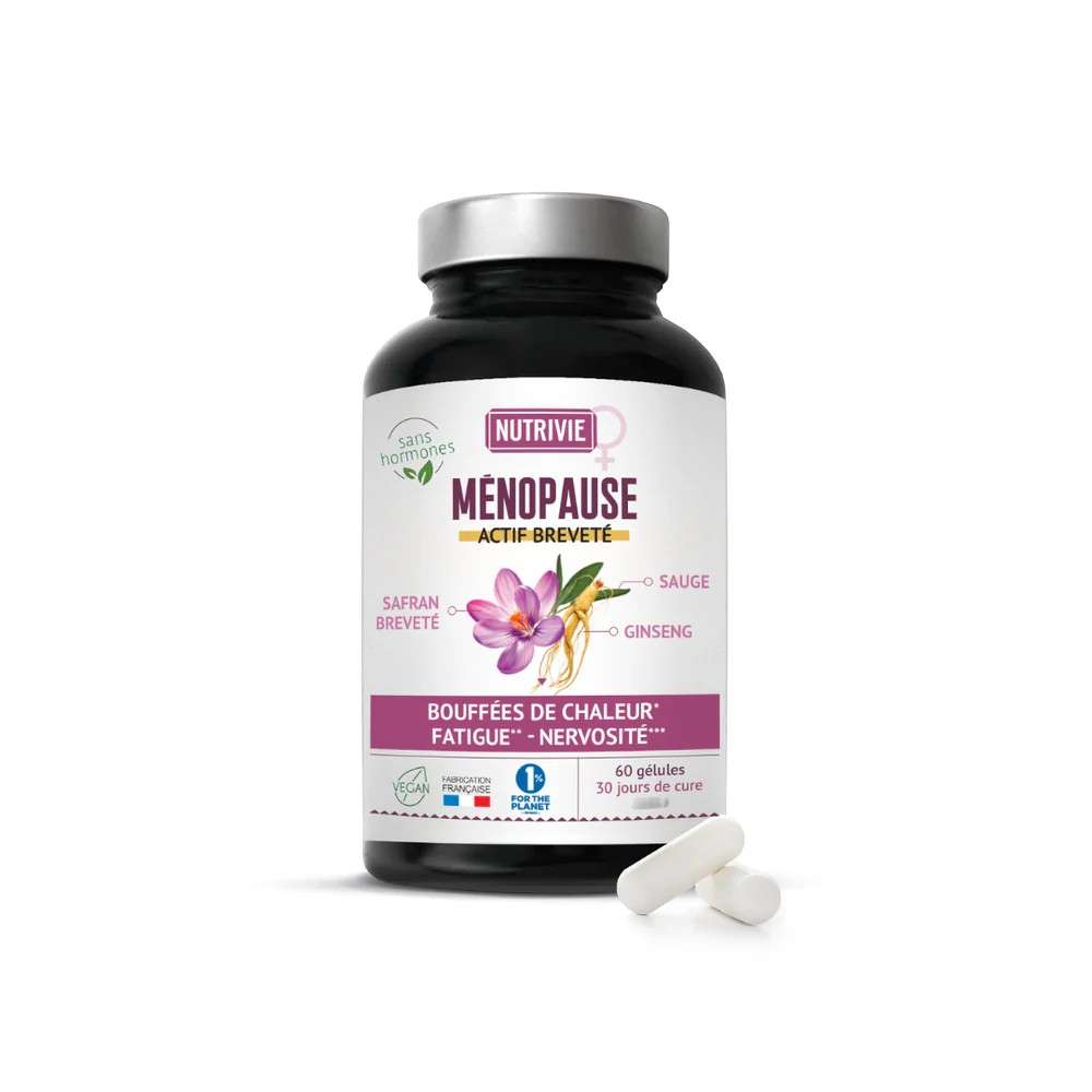 Ménopause Nutrivie – Formule Naturelle sans Hormones