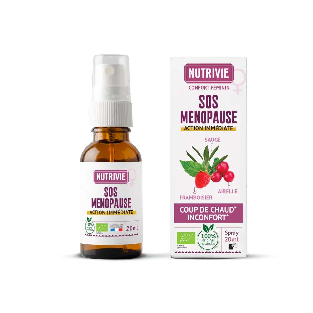SOS Ménopause – Spray Naturel Action Immédiate