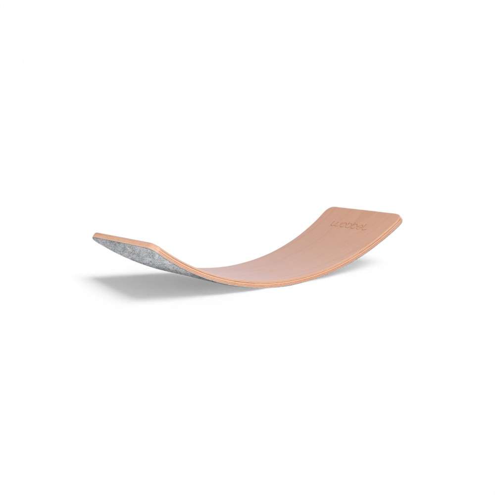 Surface feutrée grise du Wobbel Starter – protection douce pour le sol