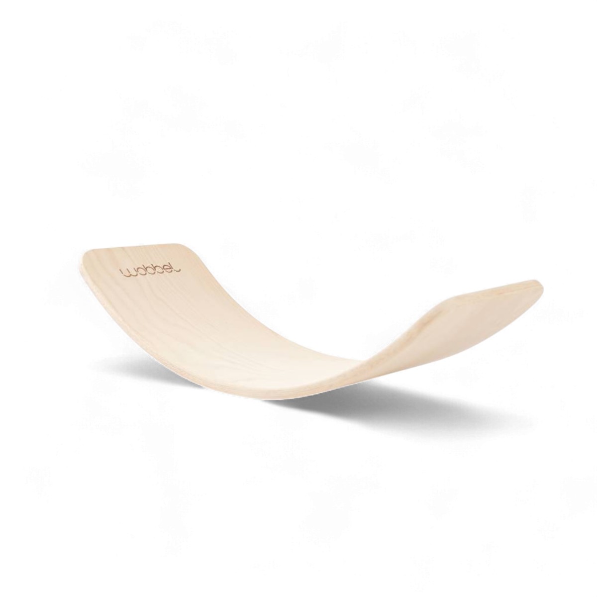 Wobbel Brut – Planche d’Équilibre en Bois Naturel Non Verni