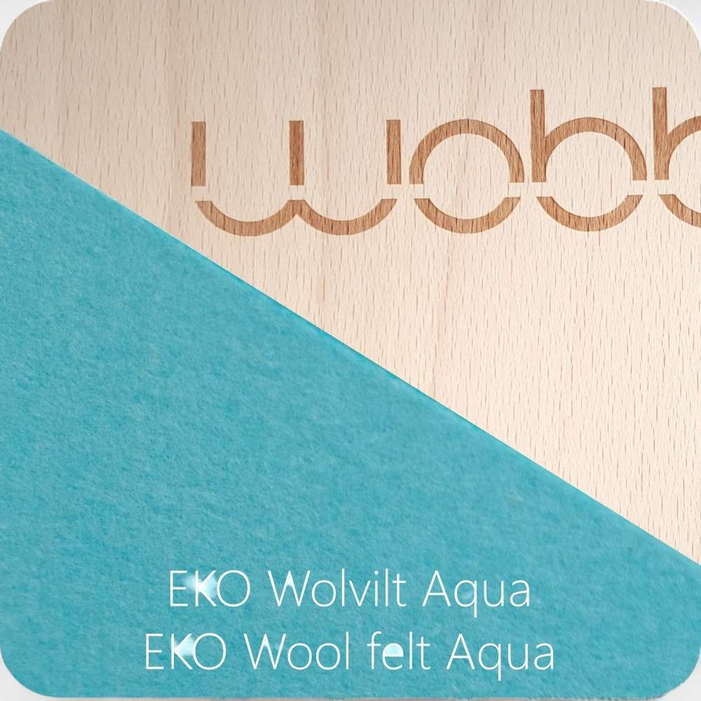 Wobbel Transparent Aqua