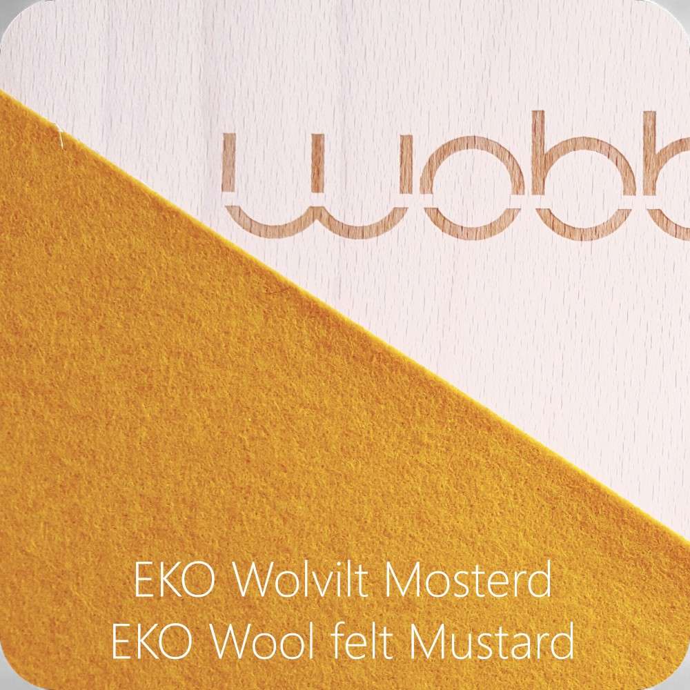 Wobbel Transparent Mustard