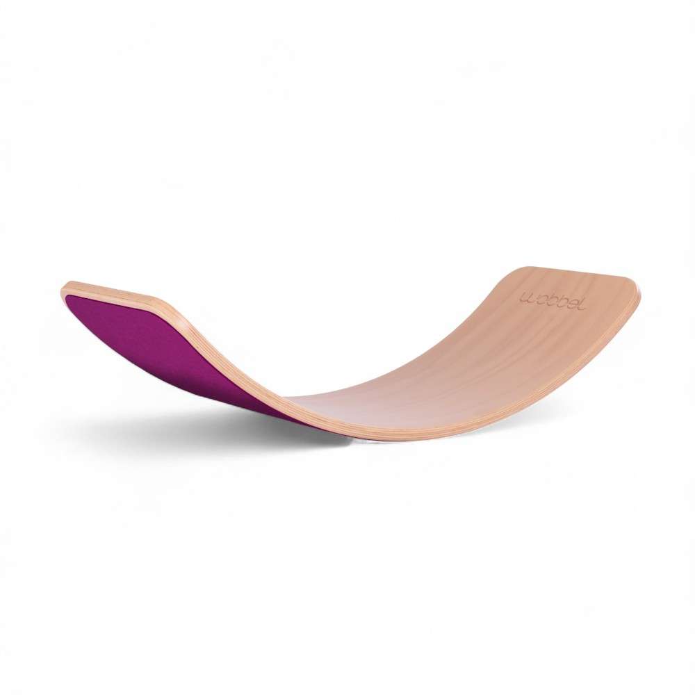 Wobbel Original Transparent laqué avec feutre framboise (30)