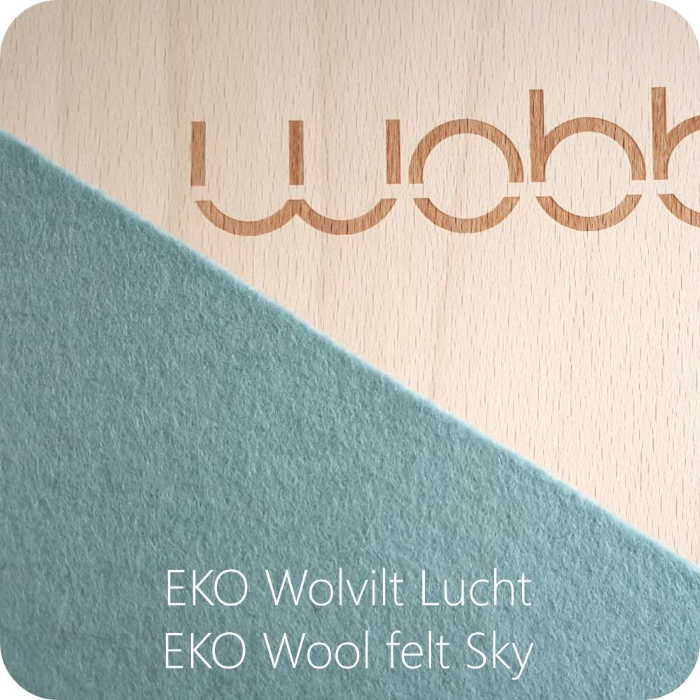 Wobbel Original transparent Felt Sky