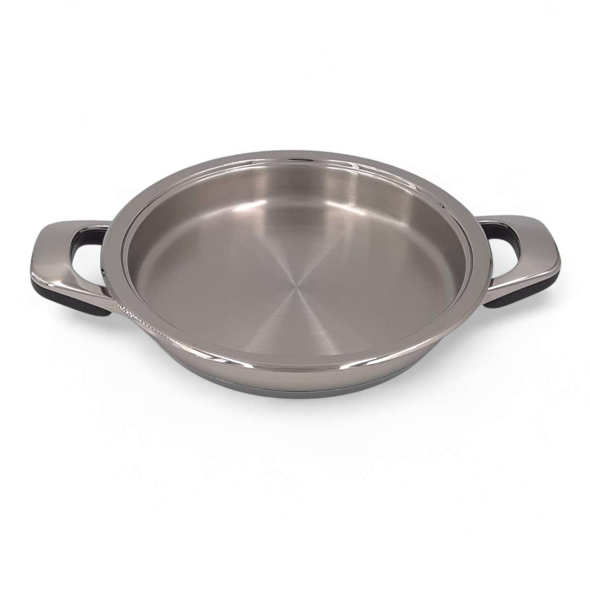 poele inox 1810 2 anses 24 cm - 2
