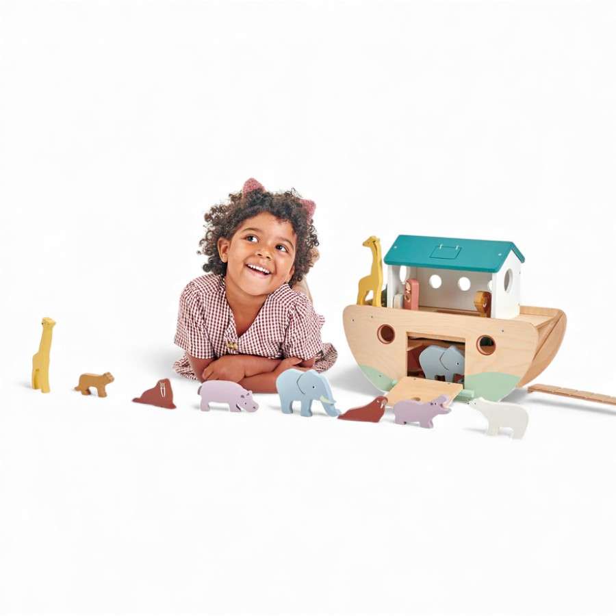 Arche de Noé en bois Tender Leaf – Jouet en bois