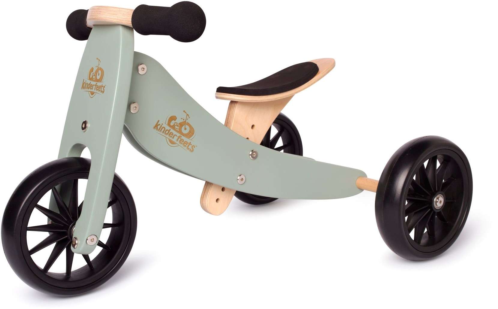 Tricycle et Draisienne 2-en-1 Kinderfeets Tiny Tot – Sage
