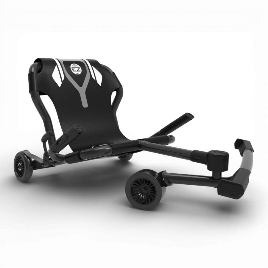 Ezyroller Classic X noir – kart sans pédales pour enfants avec siège ergonomique et cadre robuste.