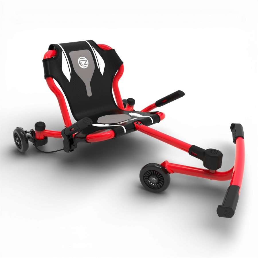 Kart EzyRoller drifter x purple sans pédale pour enfant - Vue de biais