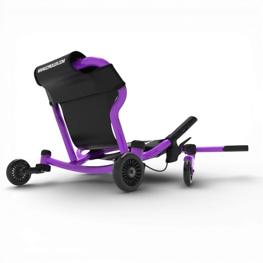 arrière du siège confortable en toile du EzyRoller drifter x purple