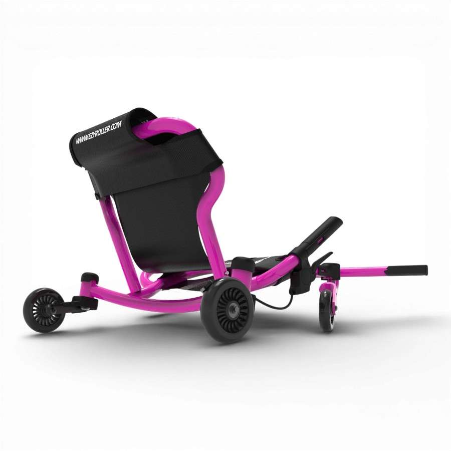 arrière du siège confortable en toile du EzyRoller drifter x rose