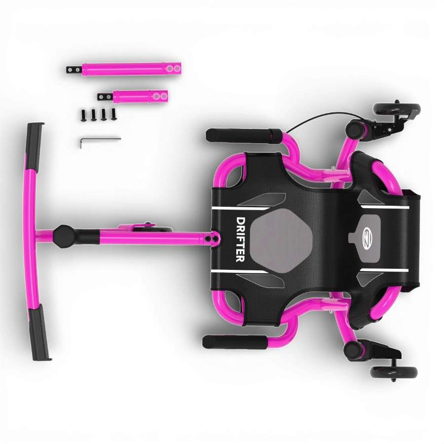 EzyRoller drifter x rose avec ses extensions incluses pour ajuster la taille selon lâge de lenfant