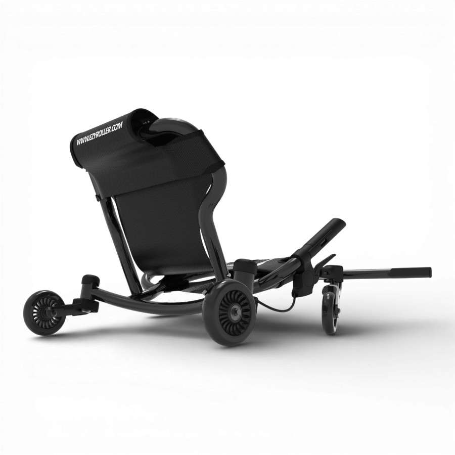 arrière du siège confortable en toile du EzyRoller drifter x noir
