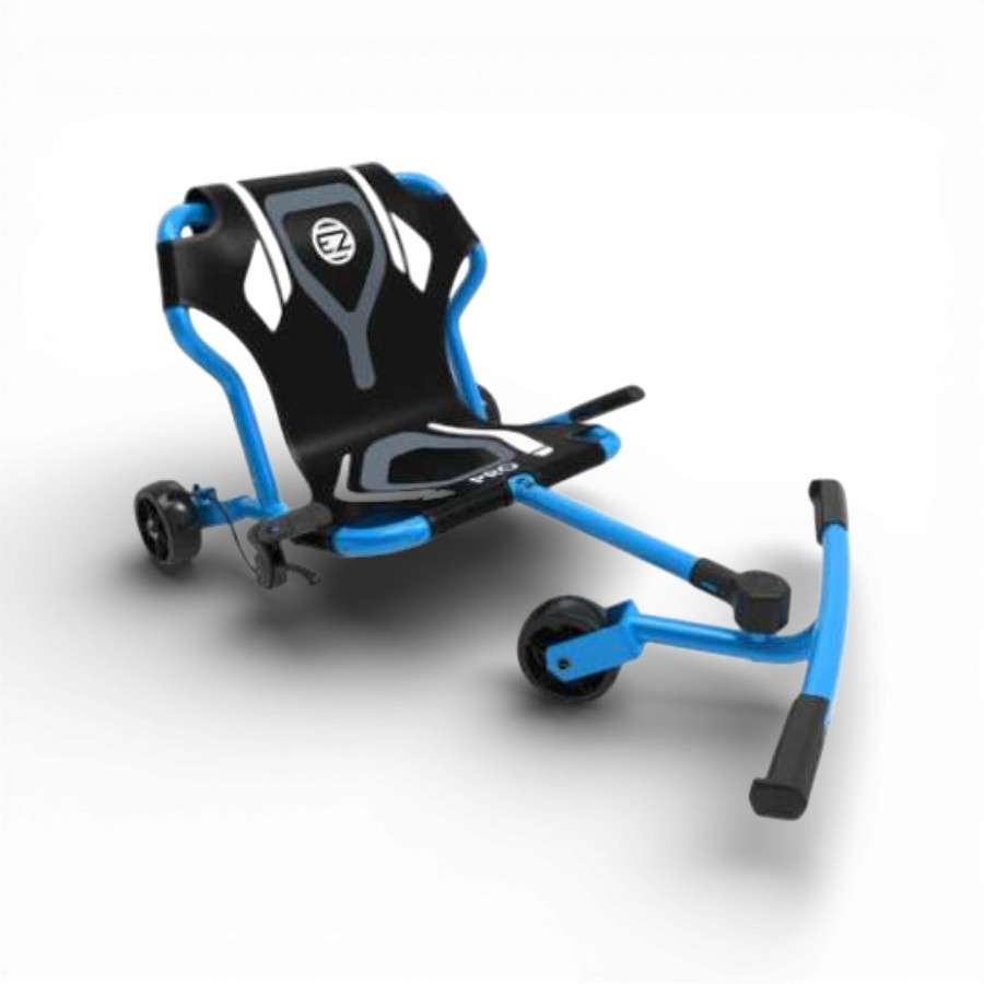 Ezyroller Pro X Bleu – kart sans pédale renforcé pour adolescents et adultes