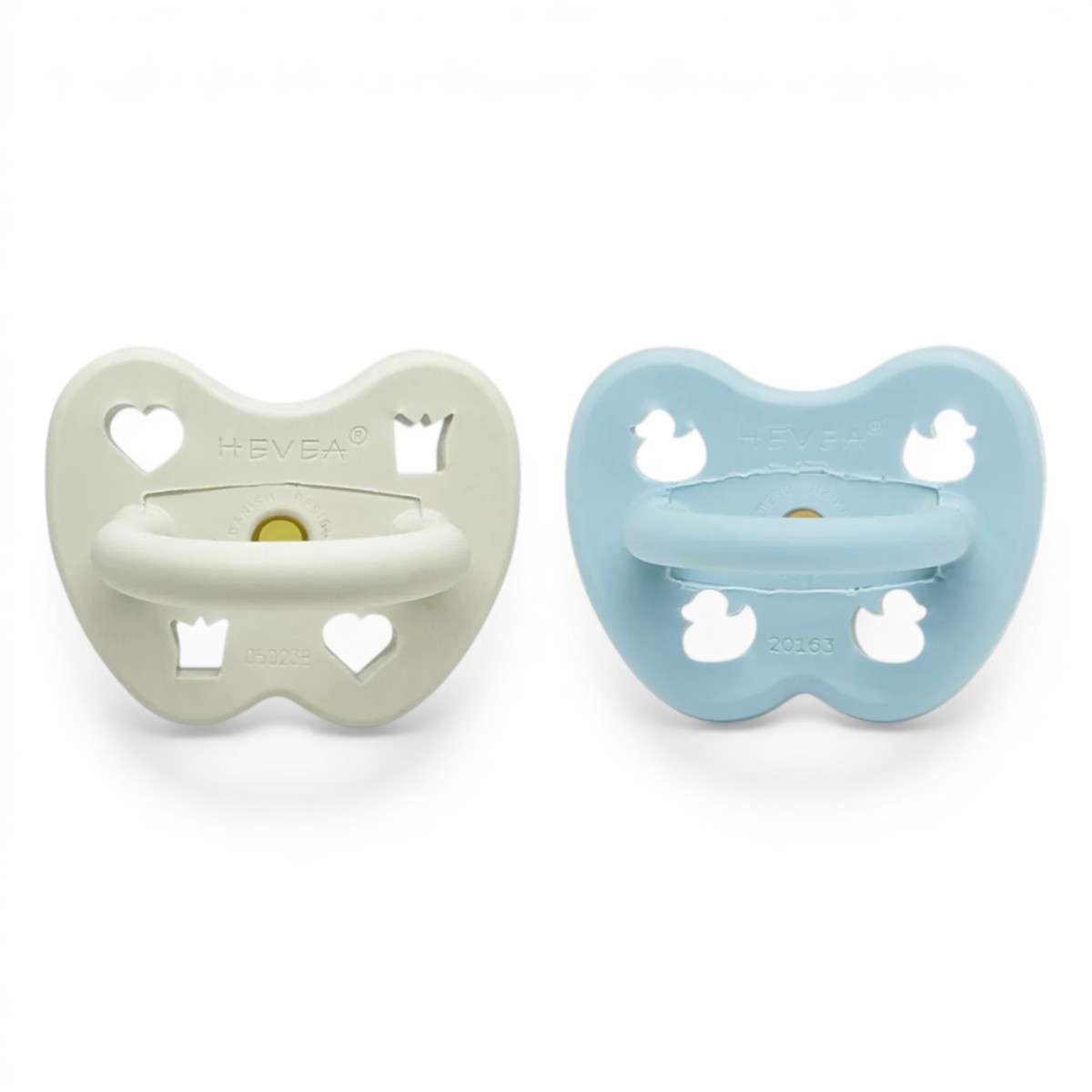 Lot de 2 Tétines Hevea Planet Orthodontique Capri & Soft Pebble