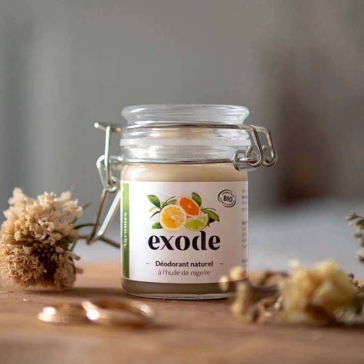 Déodorant baume naturel Exode à l\'huile de nigelle