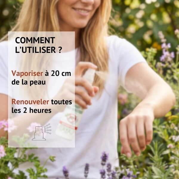 Protection anti-moustique Nutrivie jusqu’à 2 heures contre le moustique tigre