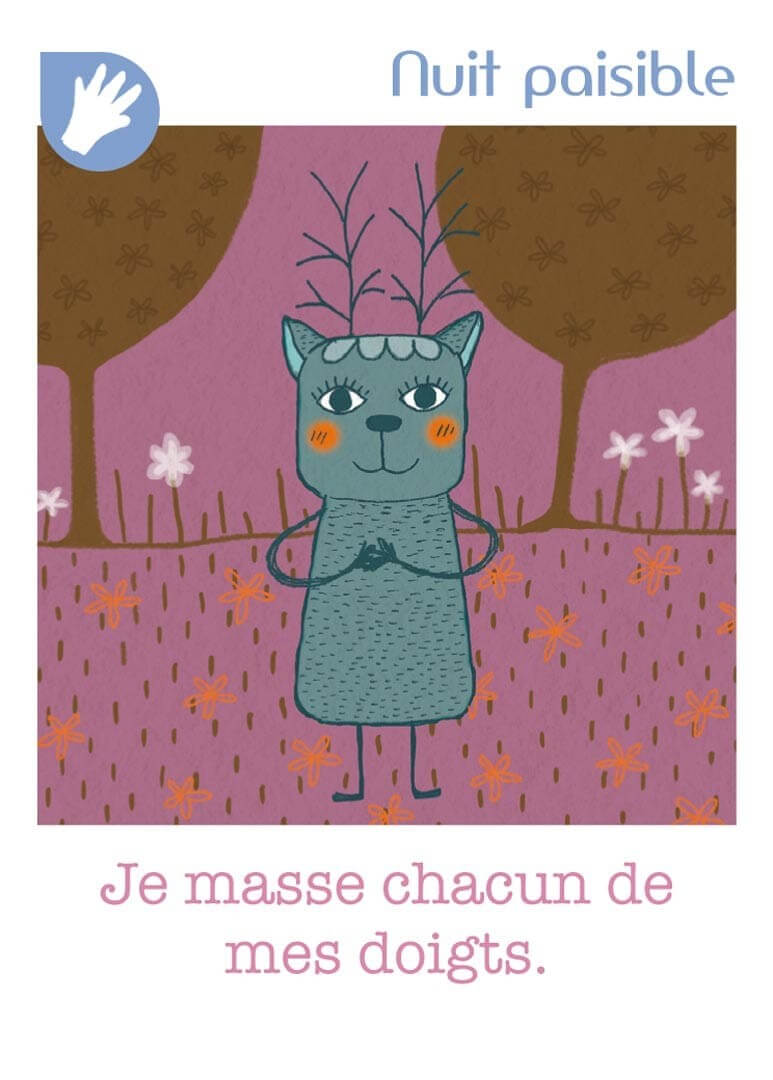Carte du jeu Tout est Possible avec exercice de détente pour enfants