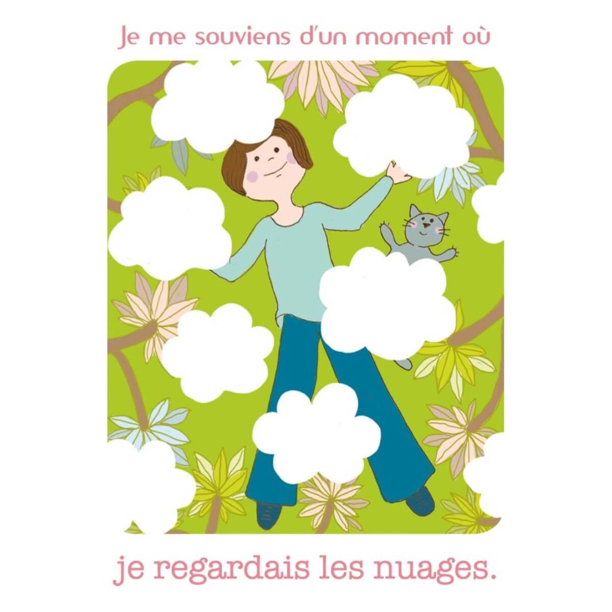 Carte du jeu Instants Magiques autour dun souvenir paisible et contemplatif