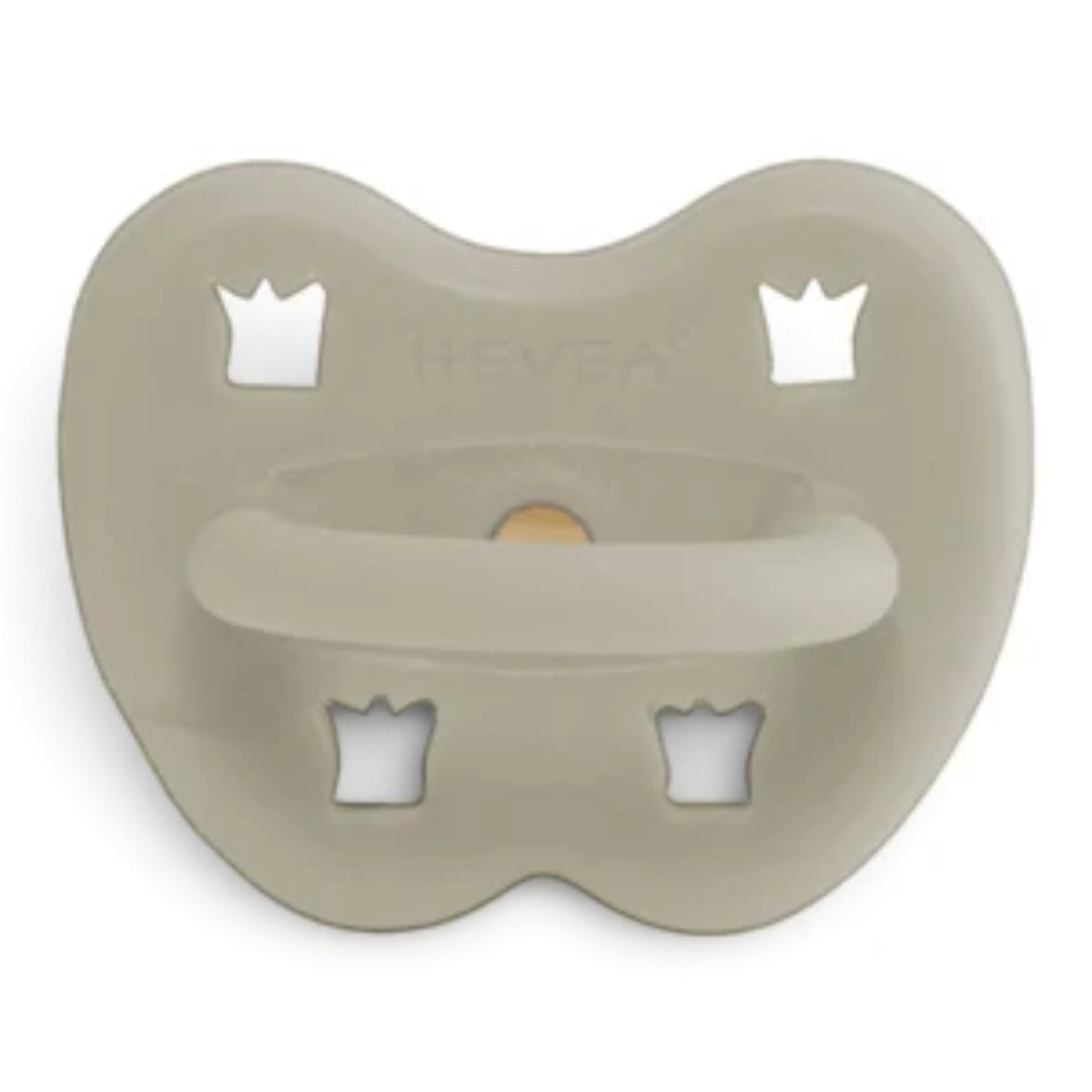 Tétine bébé Hevea 0-3 mois Oatmeal en caoutchouc naturel