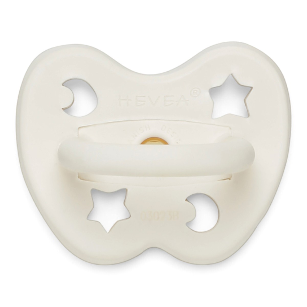 Tétine HEVEA Symétrique 3-36 mois Milky White