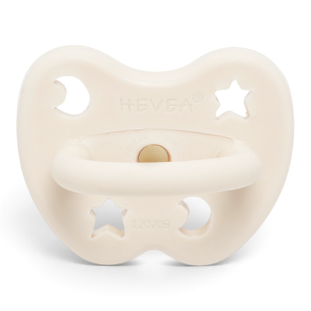 Tétine HEVEA Milky White Round 3-36 mois en caoutchouc naturel