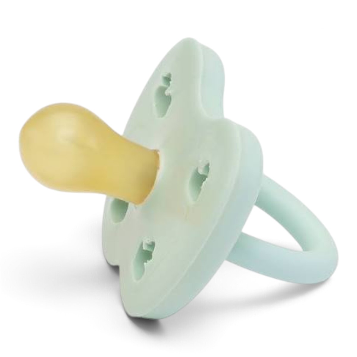 Sucette ronde HEVEA 0-3 mois Mellow Mint