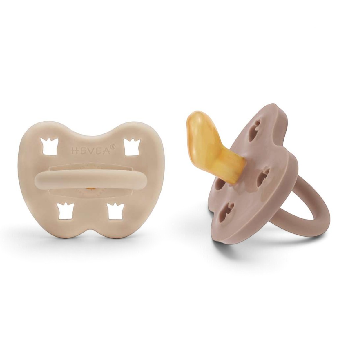 pack tetine hevea NUDE  BEIGE • 3-36 mois - ortho