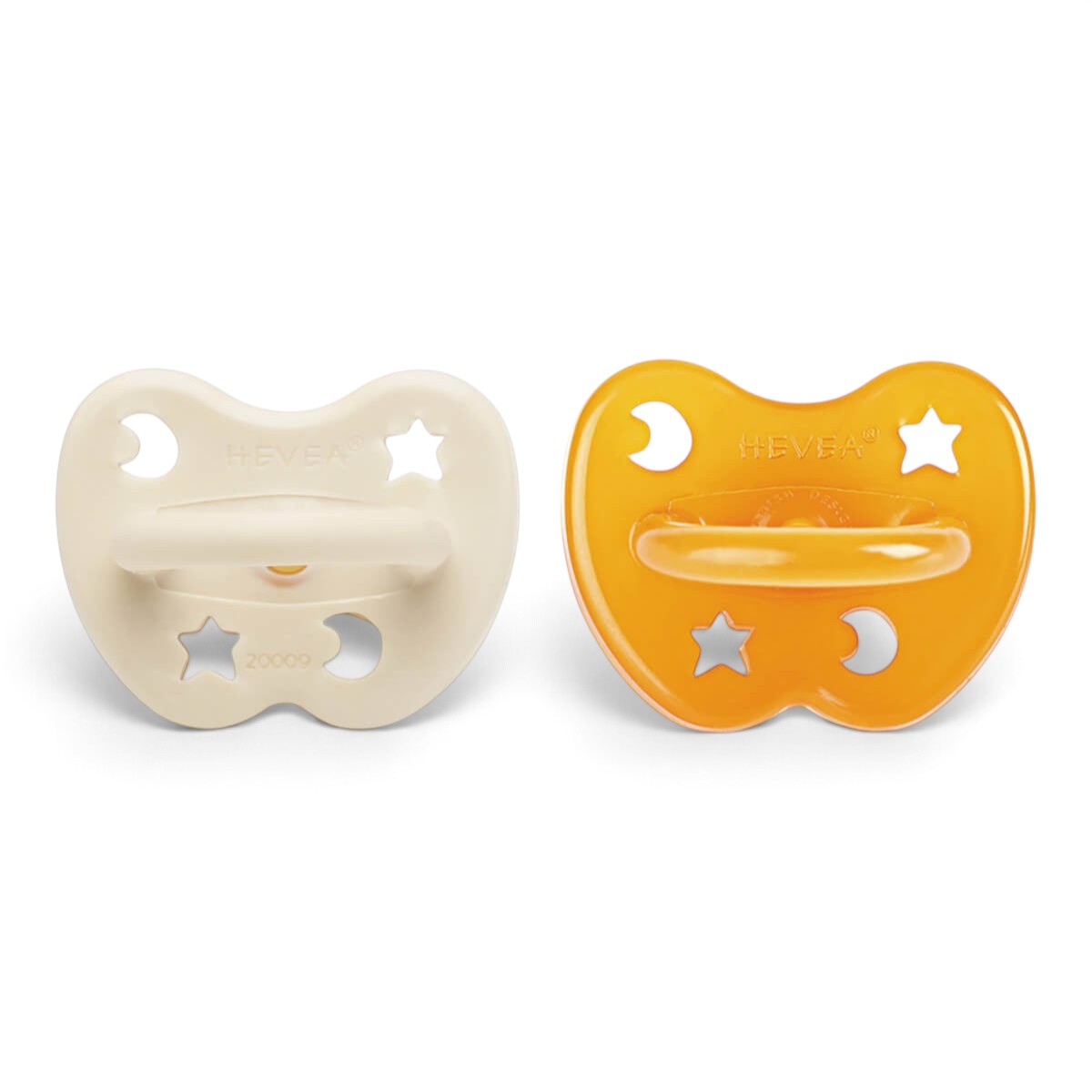 Lot de 2 tetines naturel  ronde - 3-36 Milky White &amp; Natural_round_two-pack_5710087448316
