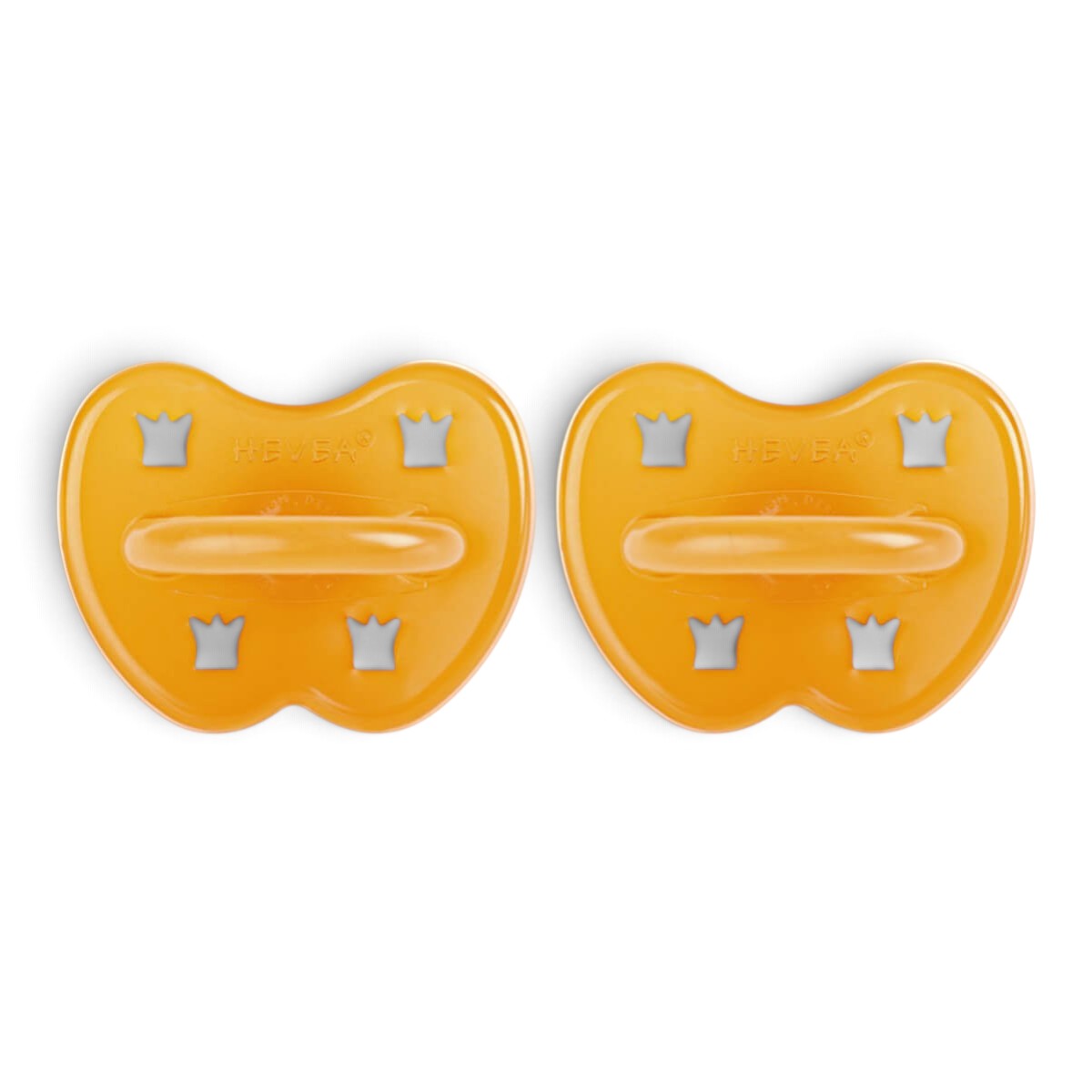 Lot de 2 tetines naturel  ronde - 3-36 Natural Rubber Pacifier ROUND Newborn 3-36 Months Two-Pack - Natural (3)