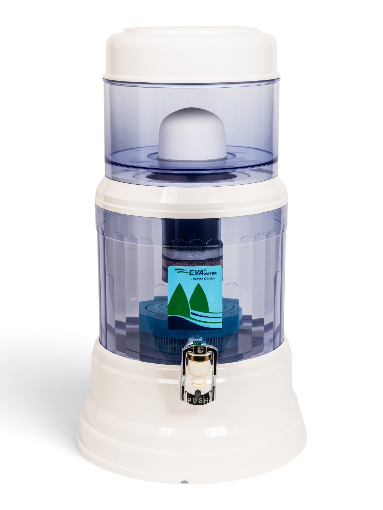 Fontaine EVA 1200 PLC – 12 Litres Filtration par Gravité