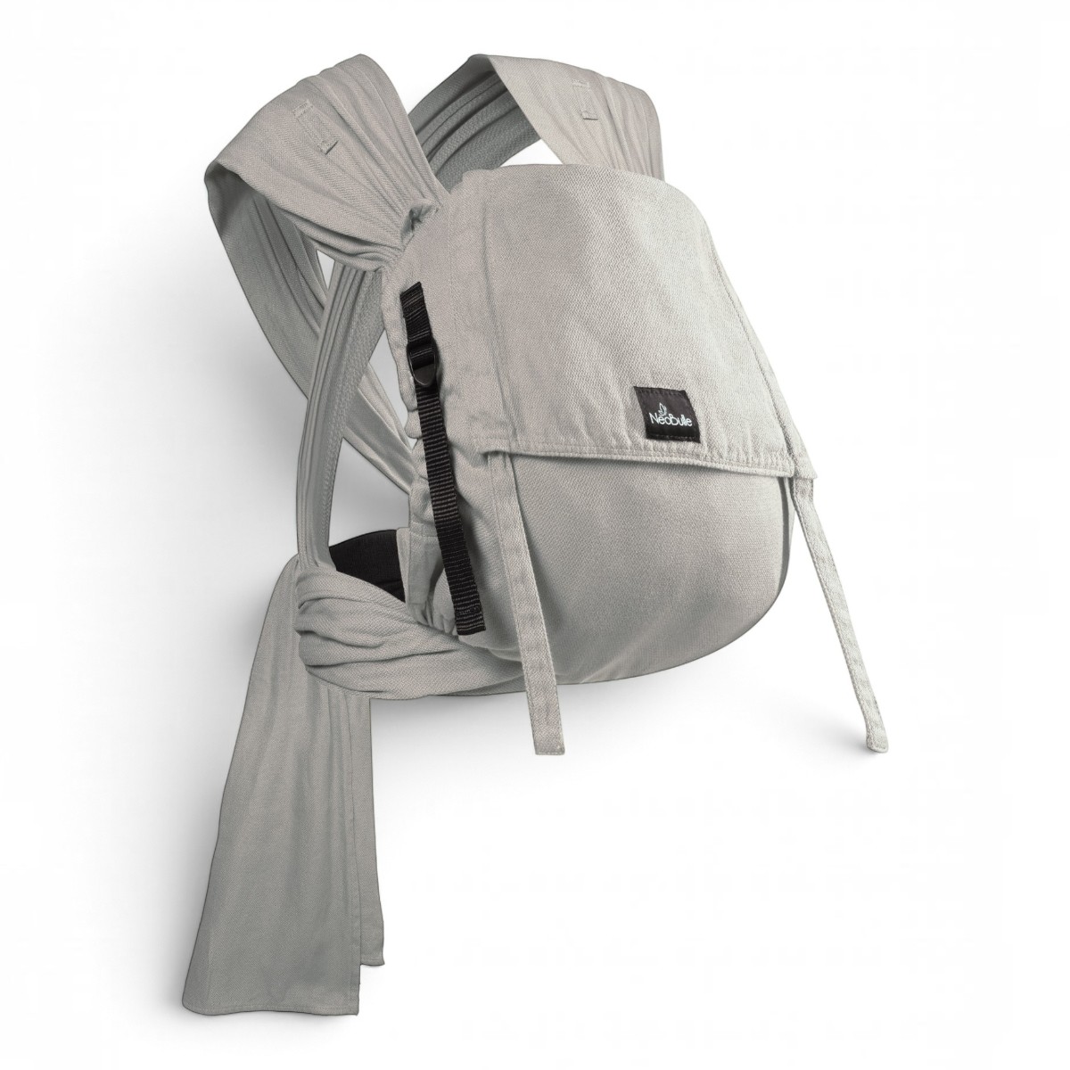 Porte-bébé Mei Tai Ptit Evo Néobulle coloris Plume, vue produit