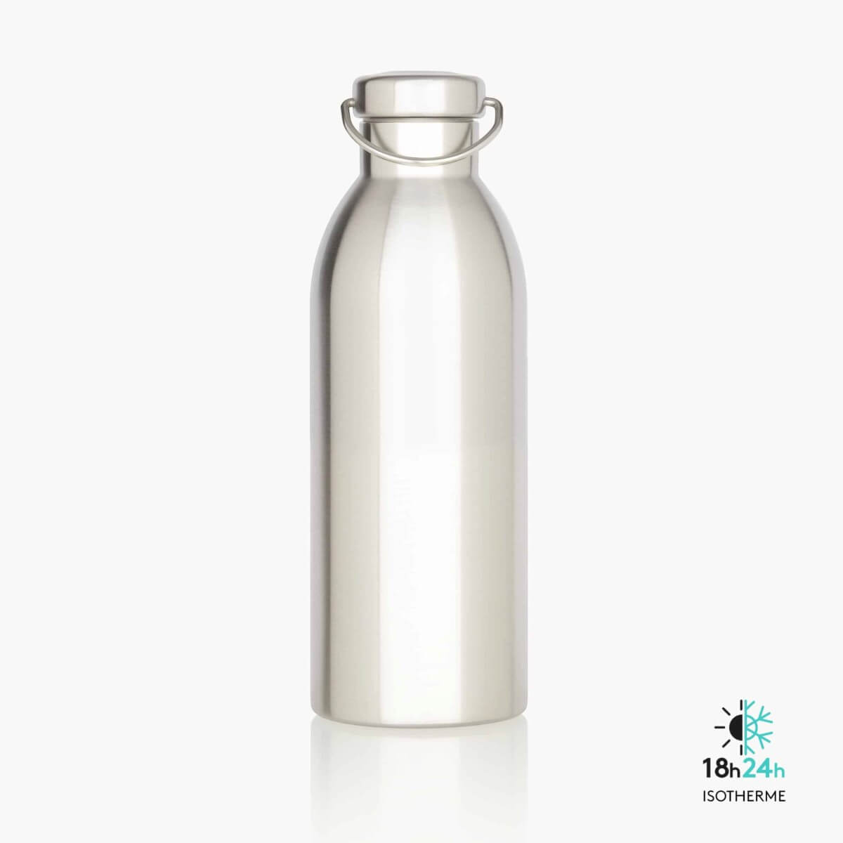 Gourde isotherme inox 500 ml Happy