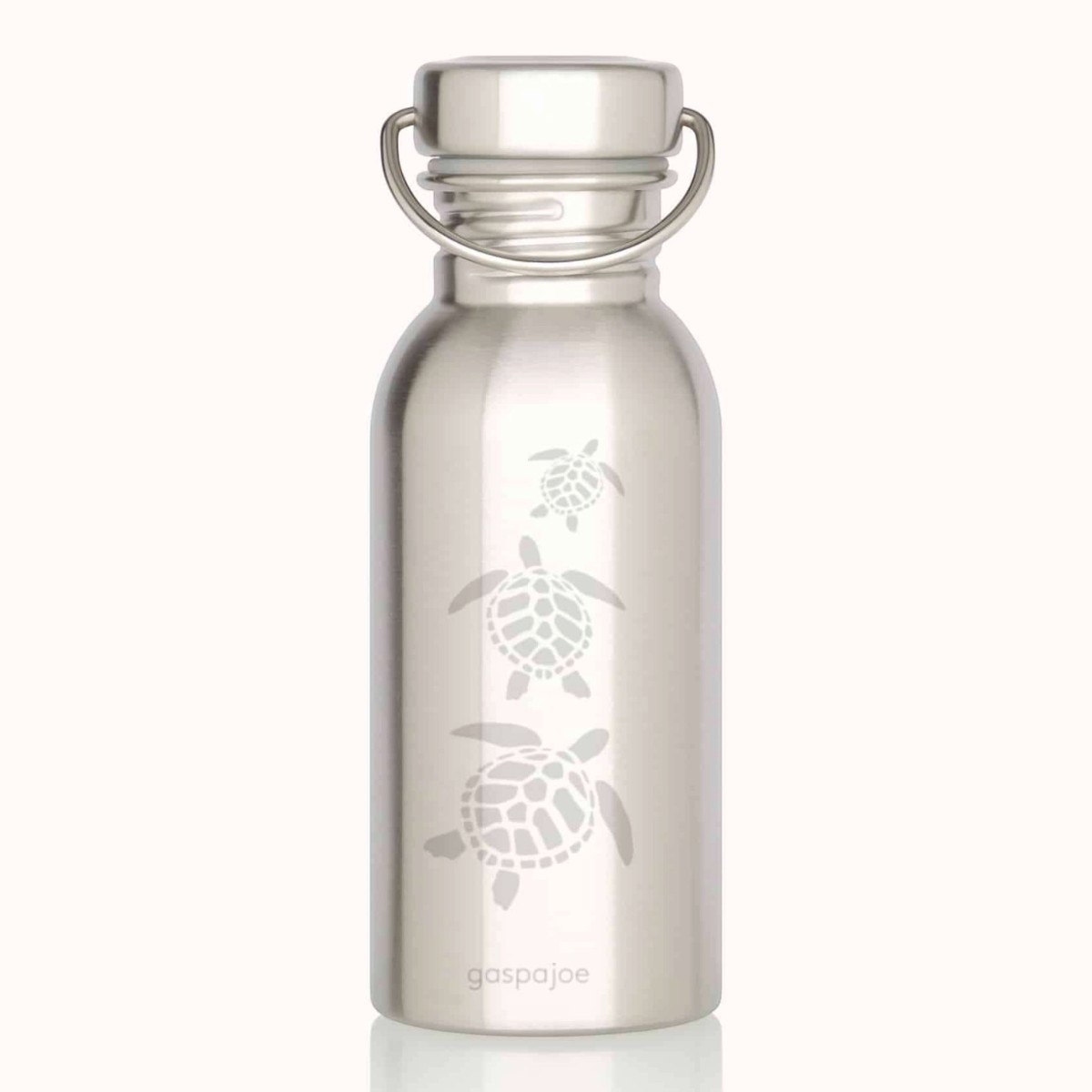 gaspajoe sporty tortue  500 ml - gourde inox