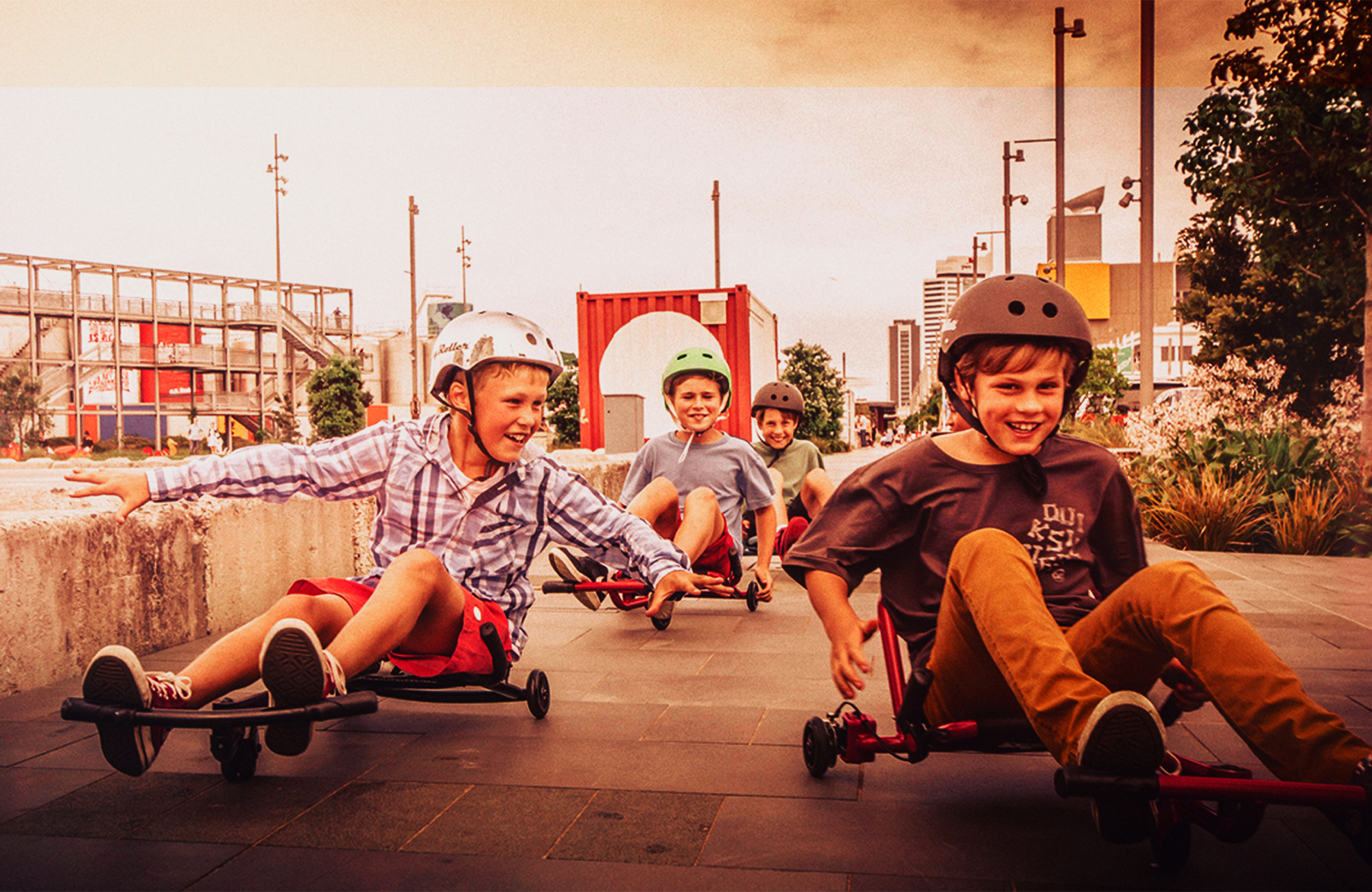 Kart sans pédale Ezyroller, un boost d’adrénaline sans danger pour les 4-14 ans