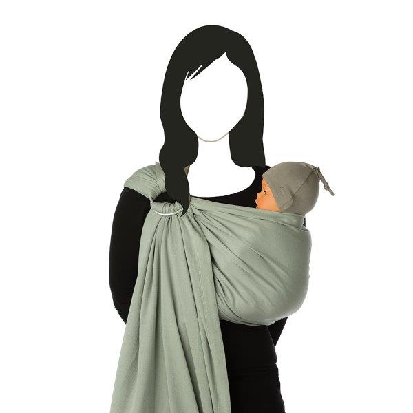 Babylonia Écharpe porte-bébé BB-Sling Bold gris