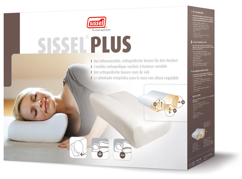 Oreiller Ergonomique Sissel Plus - Sommeil Réparateur Garanti