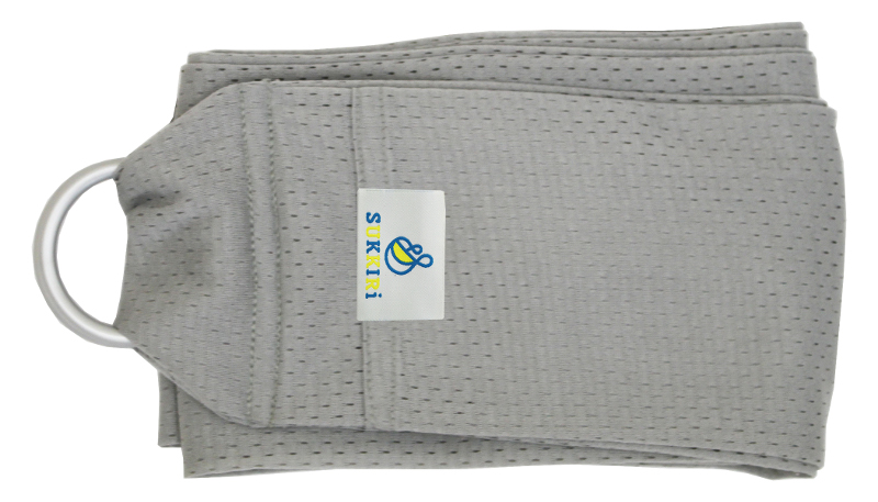 Porte bébé Sling SUKKIRI gris