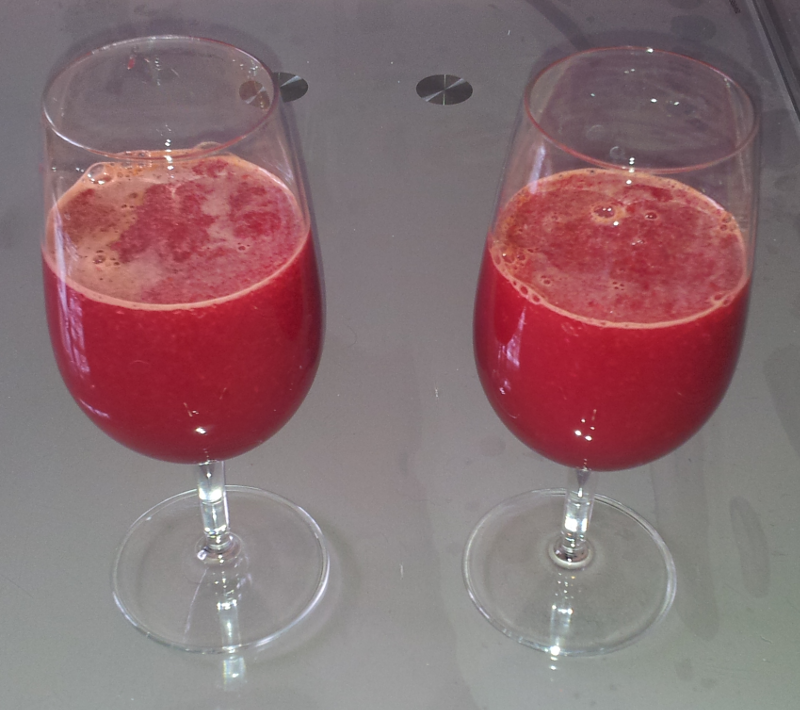 Recette apéritif sans alcool avec l'extracteur de jus Greenis