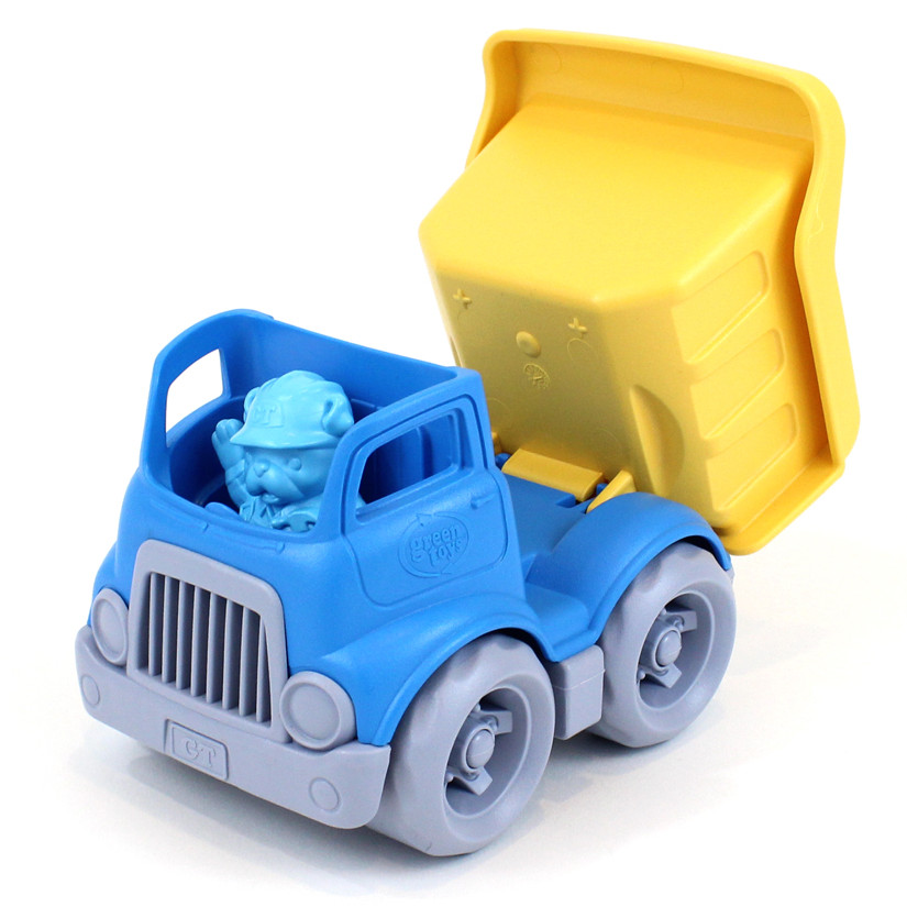 Green Toys Camion poubelle vert